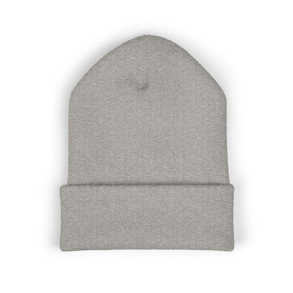 Embroidered 'CFBR' Classic Cuffed Beanie — Minimal Streetwear Knit Hat