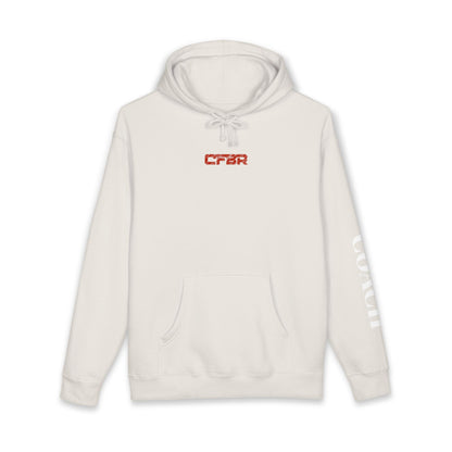 CFBR Coaches Logo Hoodie — Minimal Vintage Crest Pullover
