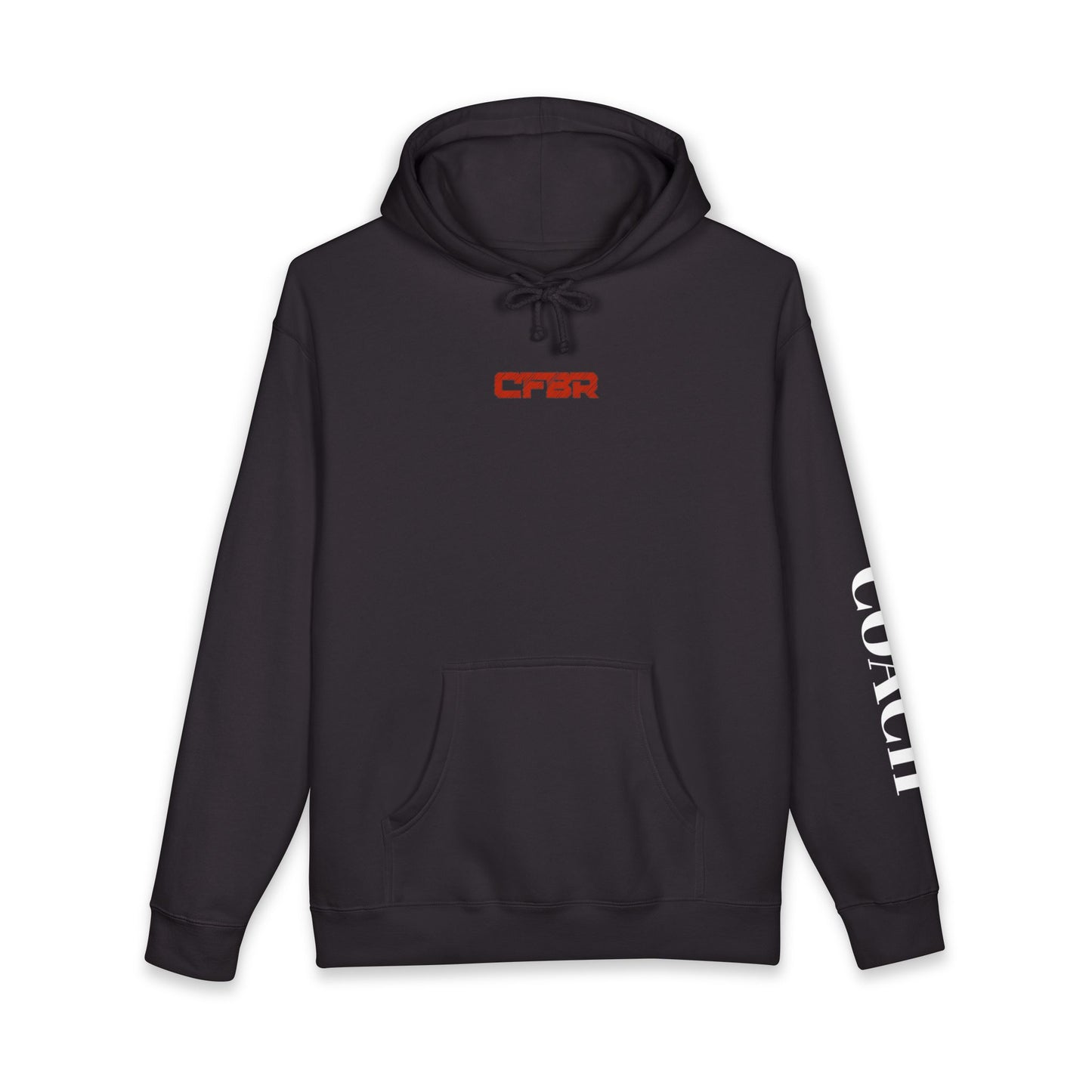 CFBR Coaches Logo Hoodie — Minimal Vintage Crest Pullover