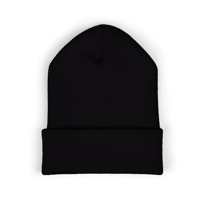 Embroidered 'CFBR' Classic Cuffed Beanie — Minimal Streetwear Knit Hat