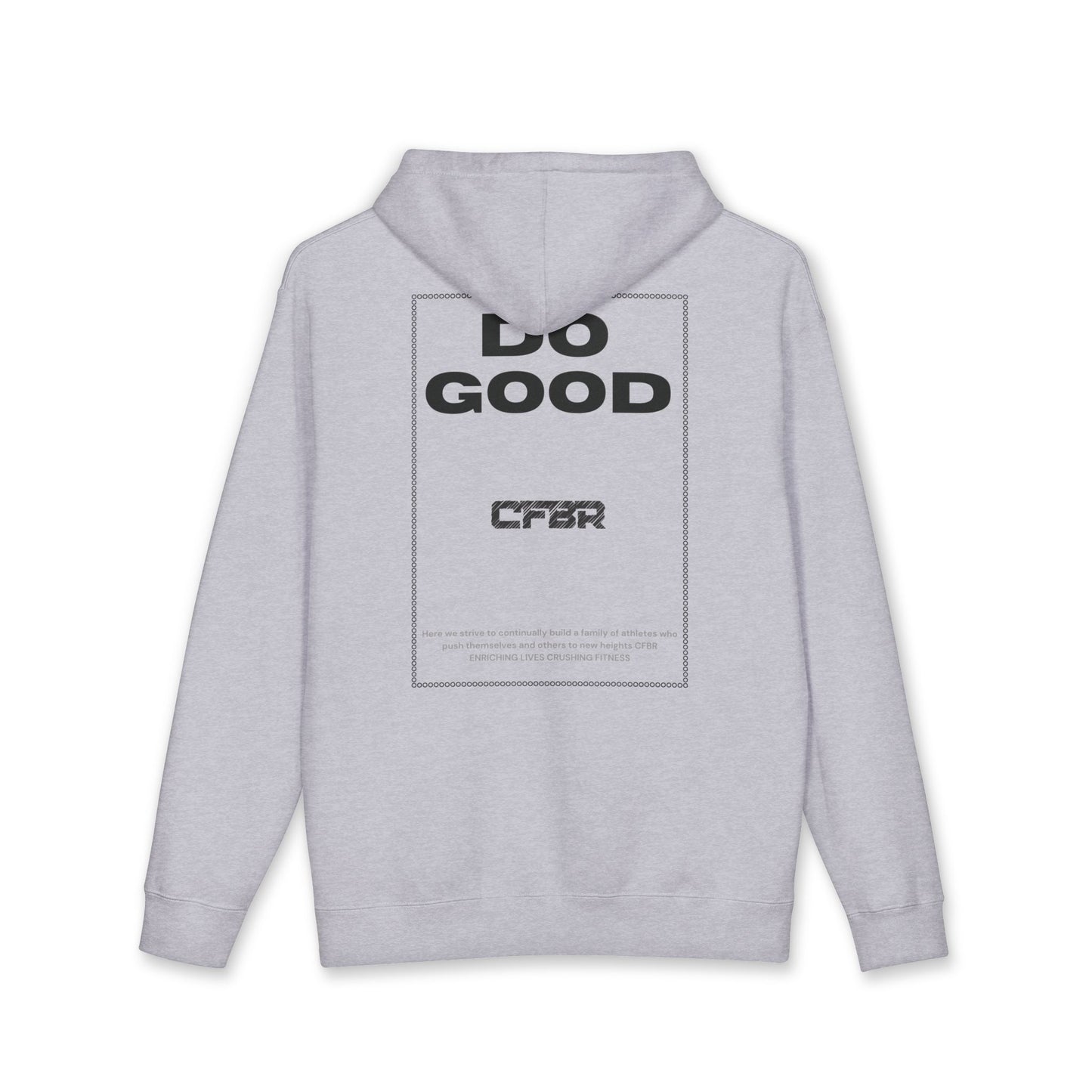 CrossFit Black Ridge 'Do Good' Hoodie — Minimal Gym Pullover