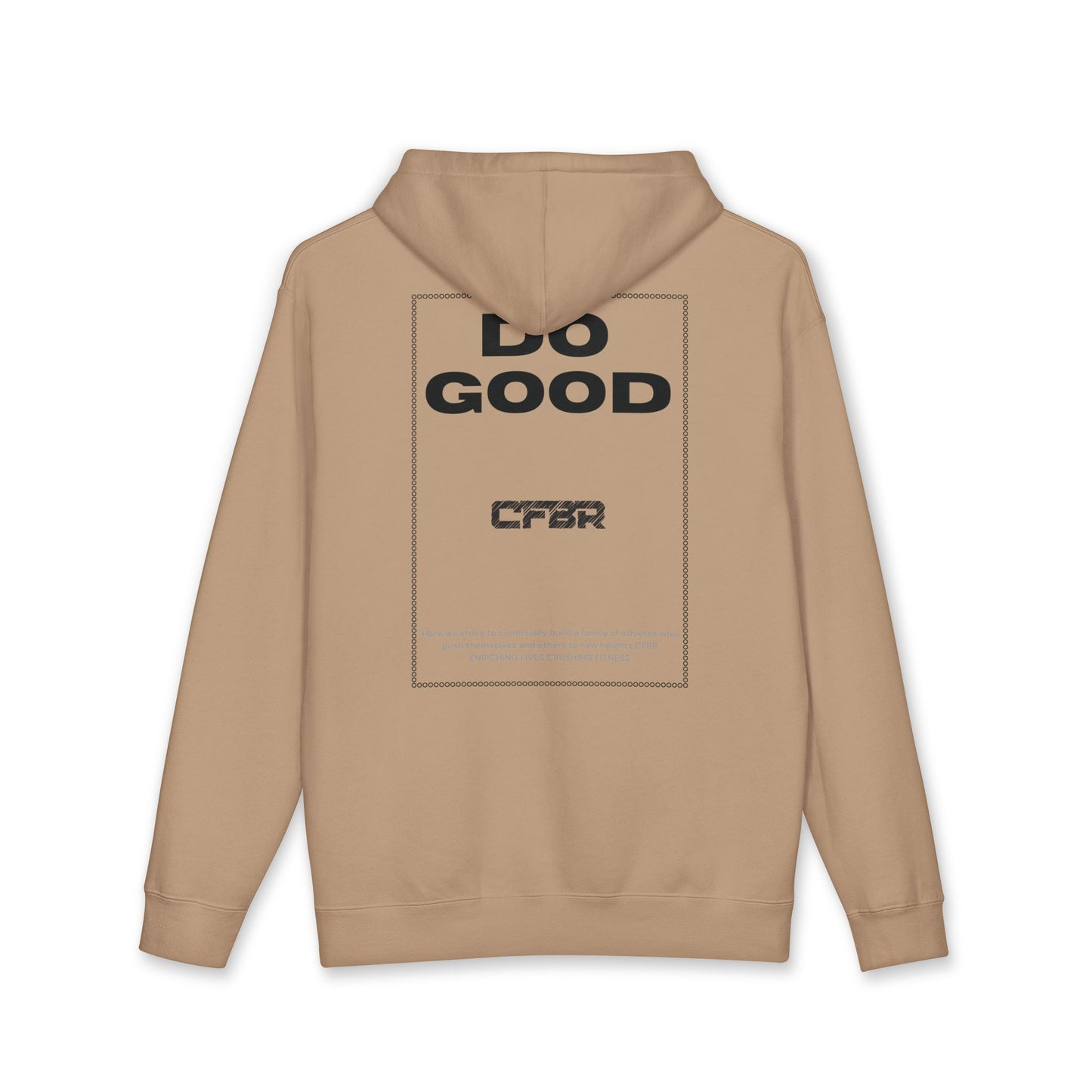 CrossFit Black Ridge 'Do Good' Hoodie — Minimal Gym Pullover