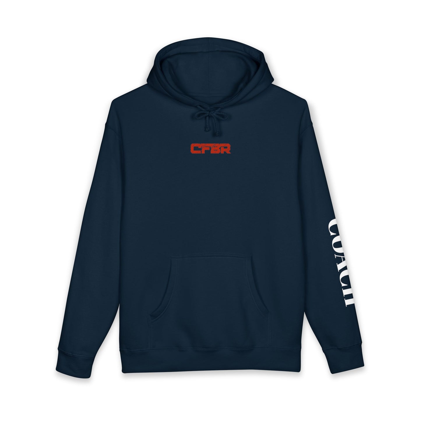 CFBR Coaches Logo Hoodie — Minimal Vintage Crest Pullover