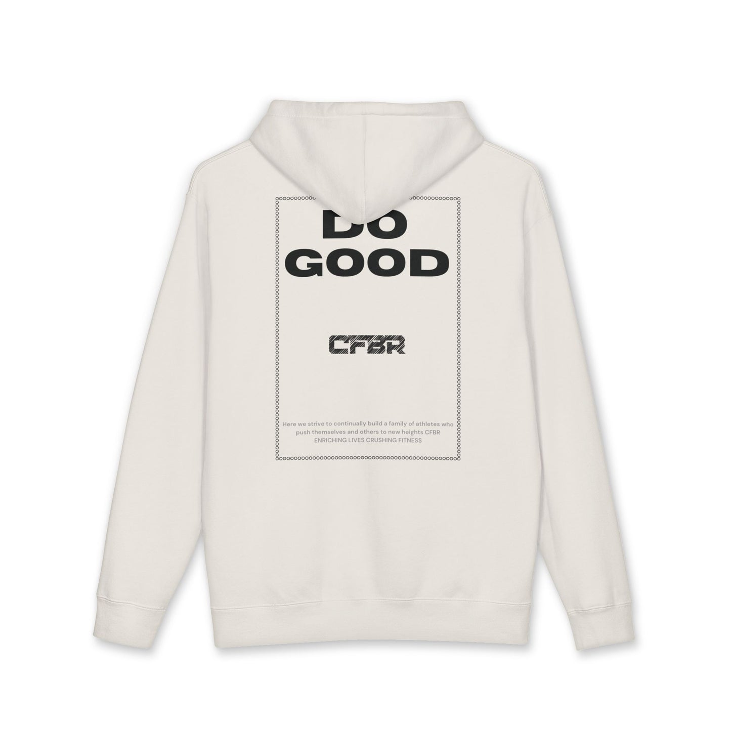 CrossFit Black Ridge 'Do Good' Hoodie — Minimal Gym Pullover