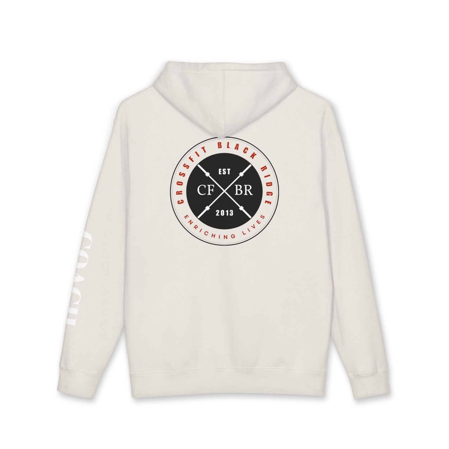 CFBR Coaches Logo Hoodie — Minimal Vintage Crest Pullover