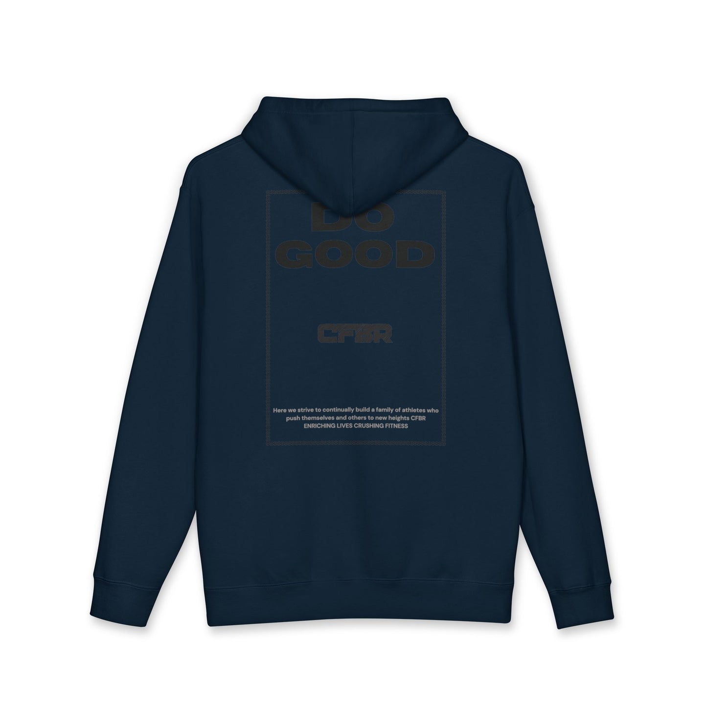 CrossFit Black Ridge 'Do Good' Hoodie — Minimal Gym Pullover